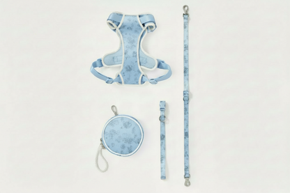 Blue Flower Walk Set