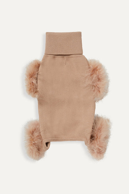 Feather Knit Cozy Onesie