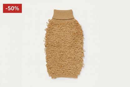 Metallic Curly Knit Sweater