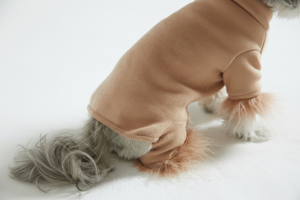 Feather Knit Cozy Onesie