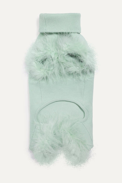 Feather Knit Cozy Onesie